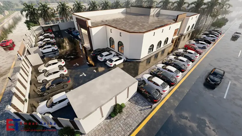 Selected project — architectural visualization