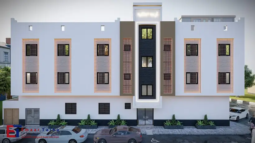 Selected project — architectural visualization