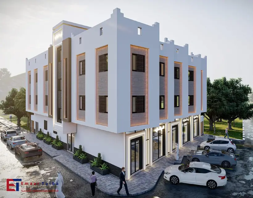 Selected project — architectural visualization