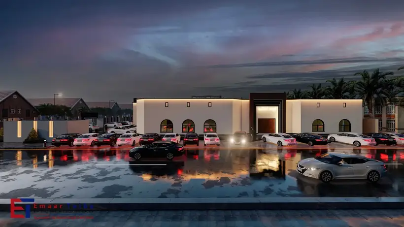 Selected project — architectural visualization