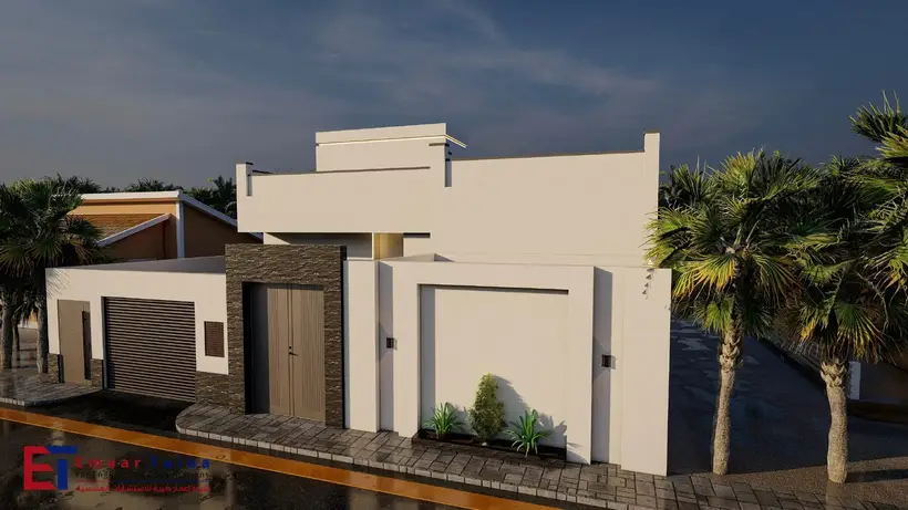 Selected project — architectural visualization