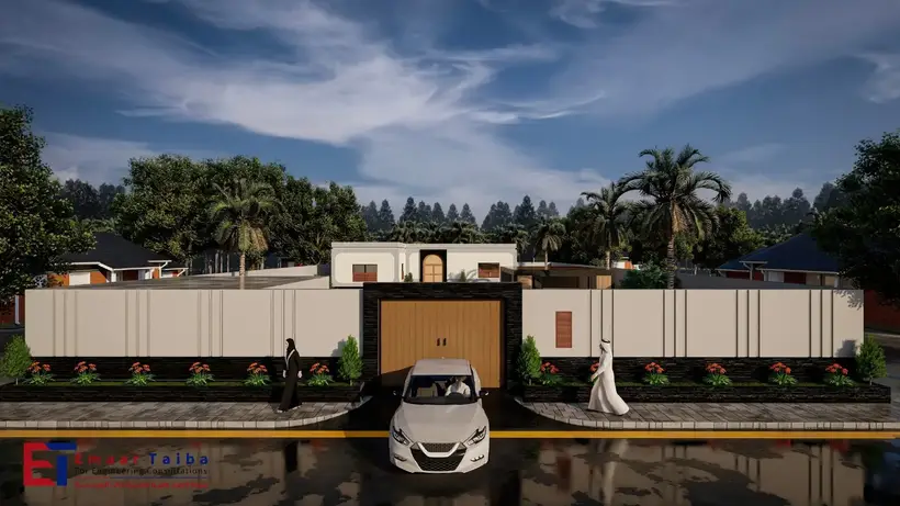 Architectural visualization from the Emaar Tibah portfolio