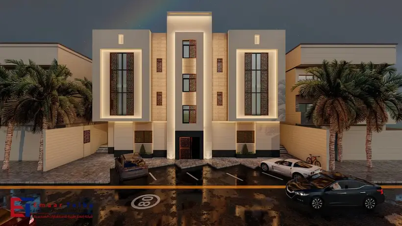 Selected project — architectural visualization