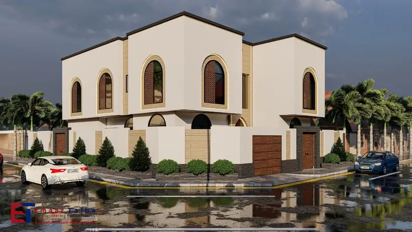 Selected project — architectural visualization