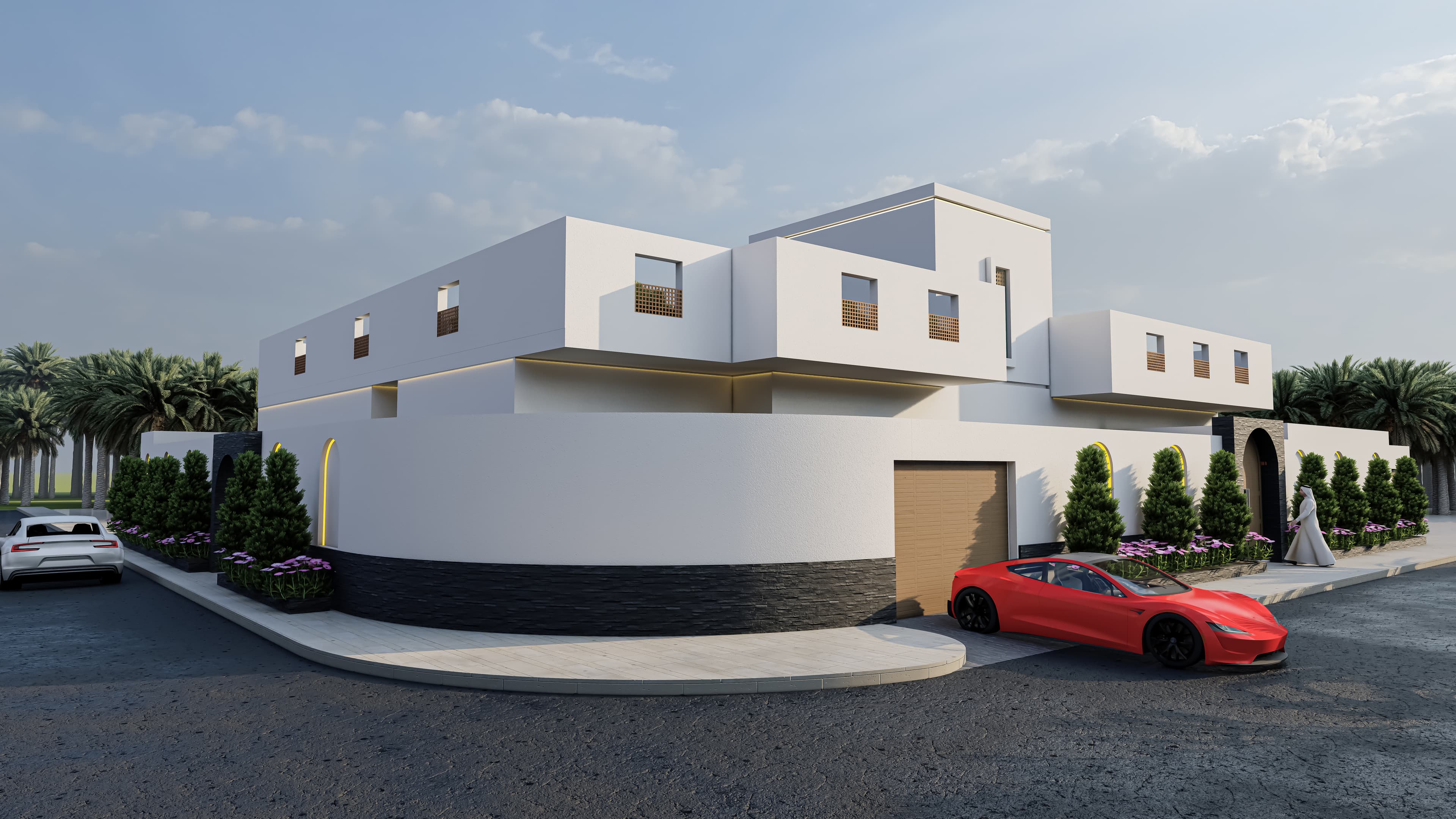 مشروع عمارة سكنية